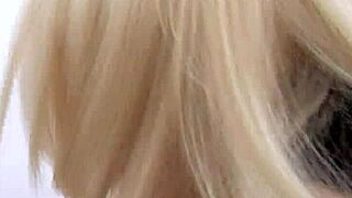 blonde teen with tiny tits and pierced pussy tryin’ porno casting... oops!