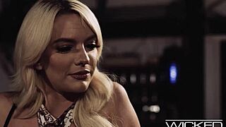 Mega hot blonde Kenna James sucks and rides big fat dick! 😍