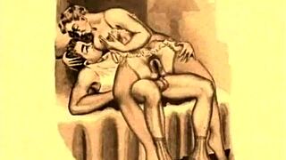 Back in the day, vintage erotic cartoons told steamy hidden stories