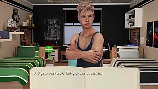 Just moved in and met my new gay roommate in this wild college game.