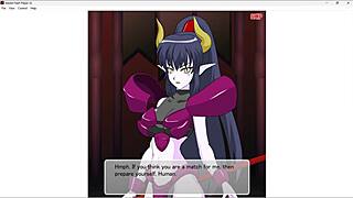 Curvy anime creampied