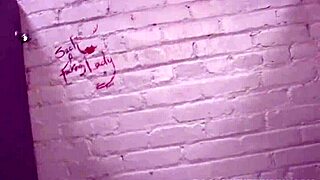 busty haley cummings kneels for random black cock at public gloryhole.