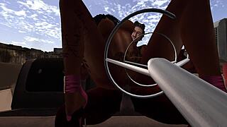 second life black man fucks black woman at drive in movie theater