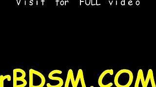 Masked Beauty Feels Bound Breasts Drilled