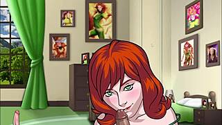 Beautiful teacher goes rogue in this animated porn game