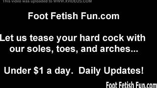 you can not stop staring at my feet