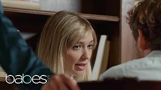 Yo, Step Mom Lessons with Reagan Foxx and Tyler Nixon! Whispers in the Library! 😏