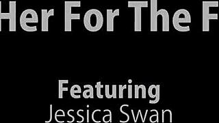 She's giving that hunk a wild ride