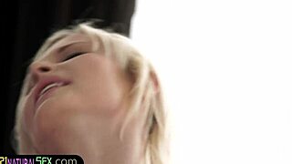 in this casual scene, a euro beauty with small tits rides cock and gets pounded by her lover