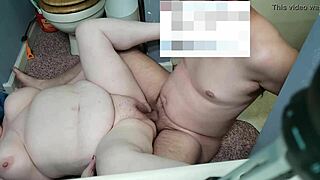 bbw blonde gets her hairy pussy filled with a hot creampie after intense banging