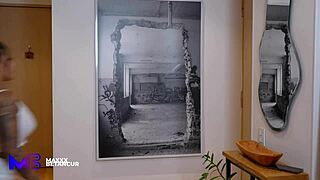 Boyfriend fucks girlfriend's sister in quickie, muff diving and licking