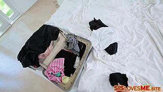 Step-Sister Engages In Intense Fauxcest Roleplay With Stepbrother