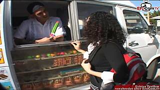 18yo Latina Teen with Natural Tits Picked Up for Car Action