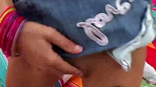 Young Yasmin's Secret Rubbing And Fingering Session