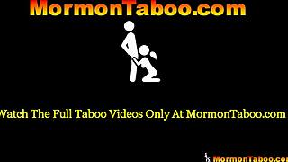 Mormon lesbian teen learns dildo fun