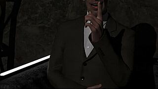 coffee break turns into group play with shaved pussies and blowjobs