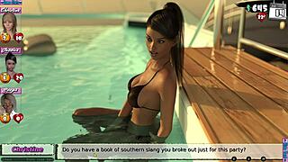 Come join us for a wild pool party on the yacht, babysitter!