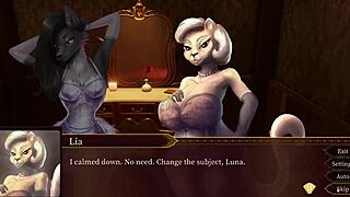 furry sex cabaret game with no dialogue, just gameplay and animation