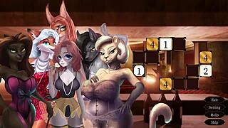 furry sex cabaret game with no dialogue, just gameplay and animation