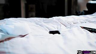 Kyler Quinn caught by step mom masturbating, begs for family threesome!