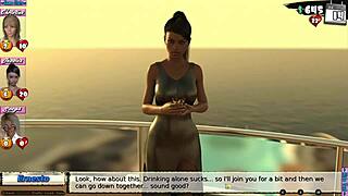 Come join us for a wild pool party on the yacht, babysitter!