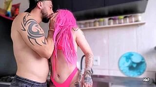 Latina Tatuada Needs Deep Ass and Mouth Fucking