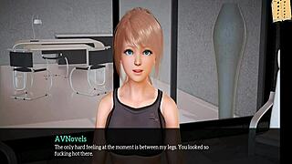 Uh, just played My New Family 290, blonde with big tits rides big cock for creampie, damn hot!