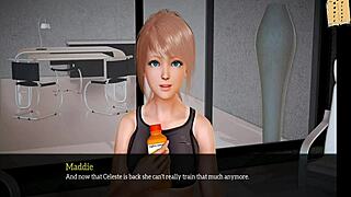 Uh, just played My New Family 290, blonde with big tits rides big cock for creampie, damn hot!