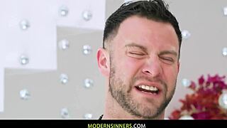 intense risky creampie session