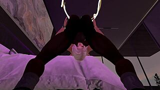 yo, watch this black stud pound a latina chick in her bedroom!