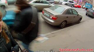 European sweetie gets pov action in the bathroom.