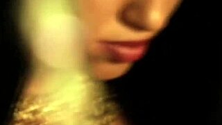 exotic indian babe enjoys sensual dancing and nude teasing in softcore scene