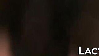 Granny Sucks Brown Dick After Her Titties Get Sucked In Interracial Missionary And Riding