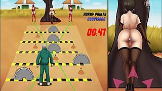 i'm so horny for anal sex in this hentai cartoon, assfucking makes me squirt hard