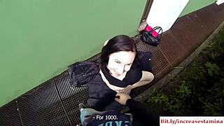 i saw dat out-of-town gal gettin fucked outside in doggystyle, it was hot