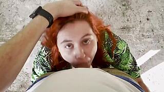 My Stepsister Surprised Me with a Blow Job at Abandoned Spot