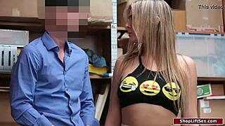 Thief fucks blonde officer to avoid trouble, he says