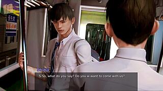 at Academy 196, steamy hentai games unfold nightly