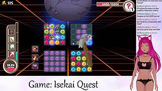 lewdneko says, 'let's play this isekai quest with my tits'