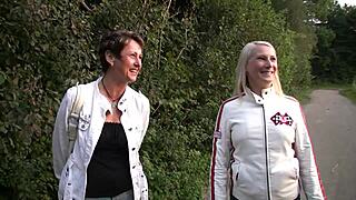 Gina Casting: Tina and Jürgen in Threesome Action