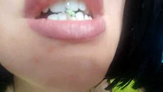 Chantal Channel plays your sexy giantess stepmom in hot lingerie. She teases with wet moves!