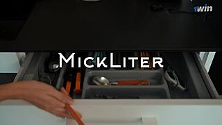 This babe starts her day with pancakes and a deepthroat fuck on big cock.