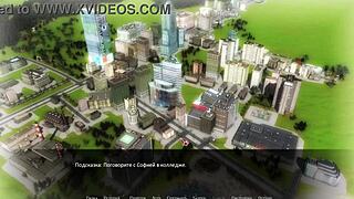 Betrayed gameplay unfolds in part 3 as redhead bathes with small tits exposed