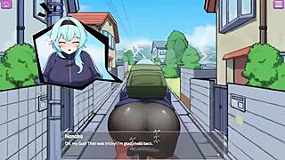 Exposed Busty Delivery Worker Teases with Big Tits and Toys