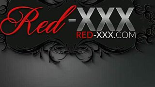 redheaded milf tries new lipstick during intense oral session