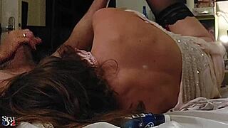 i saw this french amateur in satin panties and lingerie, she did blowjob, rimming, doggystyle with toys, it wuz hot!