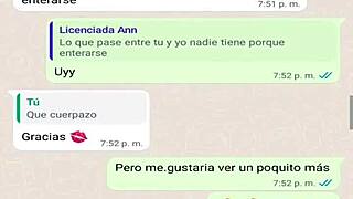 Damn, my stepmom’s texting me on WhatsApp while dad’s away on business! 😈