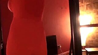 Unfaithful British Milf Lady Sonia Displays Her Massive Melons in Public