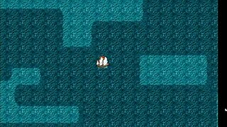 Tanned Girl Natsuki in Hentai Game Ep 1 Flashes Huge Tits to Help Captain Jerk Off