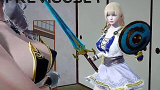 Insane 2-B dance turns into wild shower banging action!